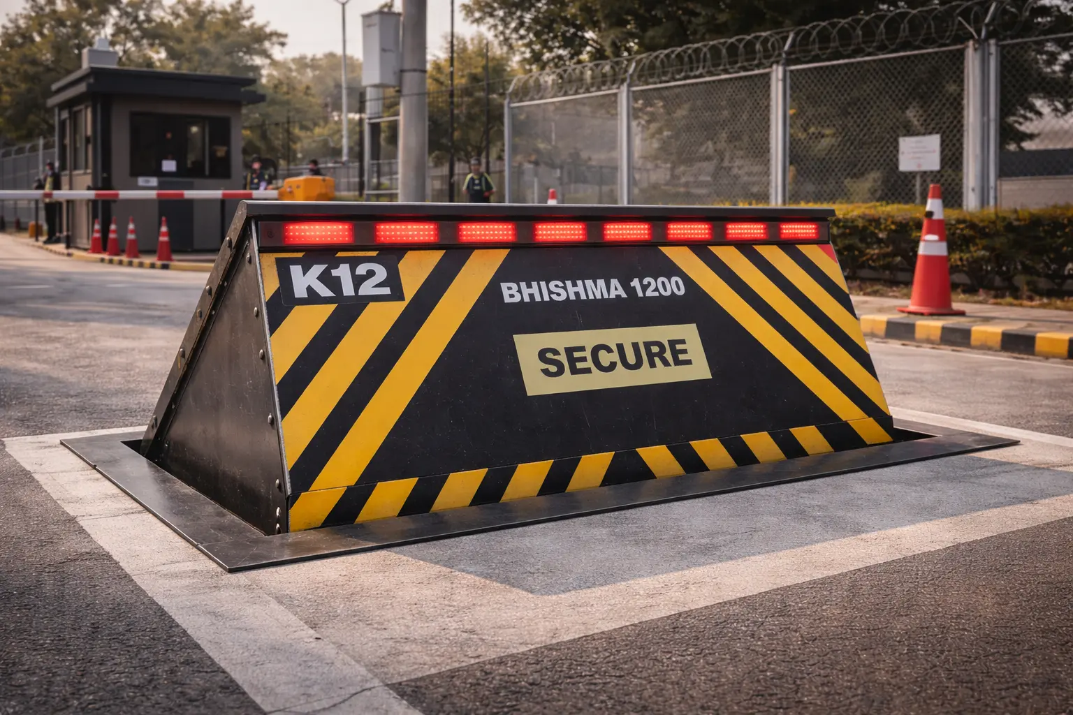 K12 Crash Rated Road Blocker